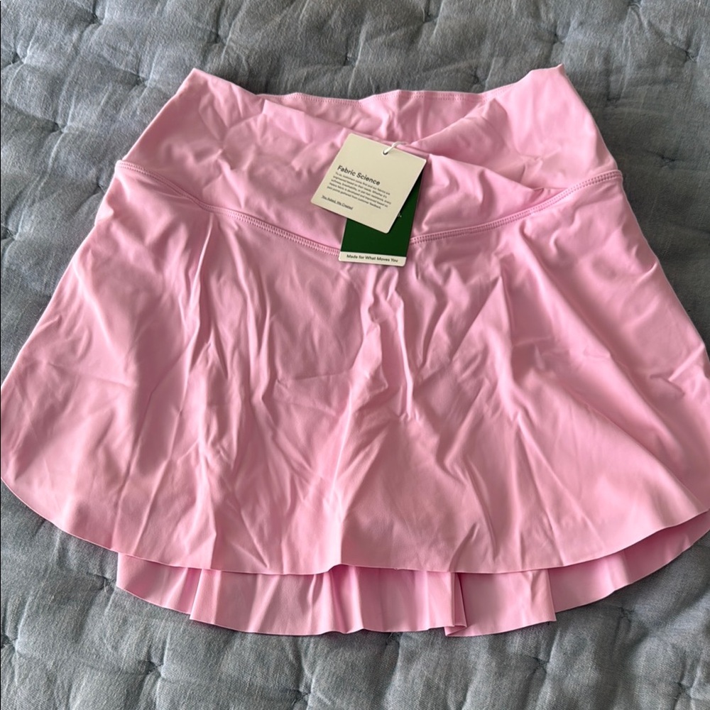 NEW HALARA Pink Mini Skirt with Shorts